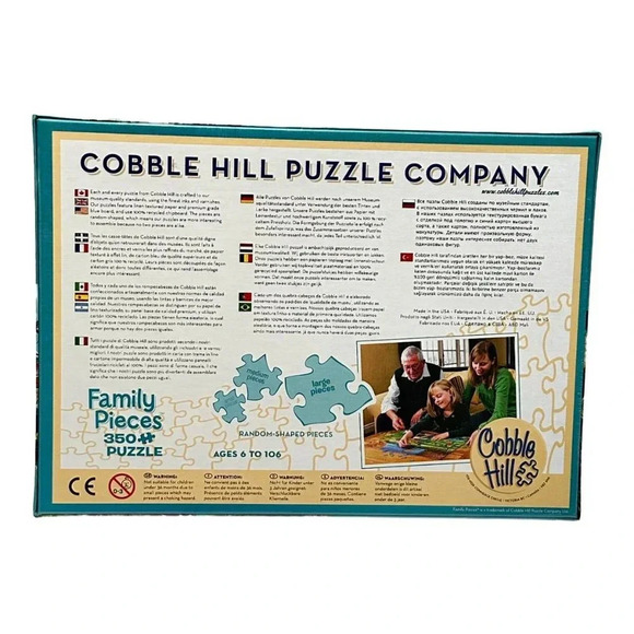 Cobble Hill Molokini Current Jig Saw Puzzle Family 350 Pieces Turtles New Sealed - Picture 3 of 8